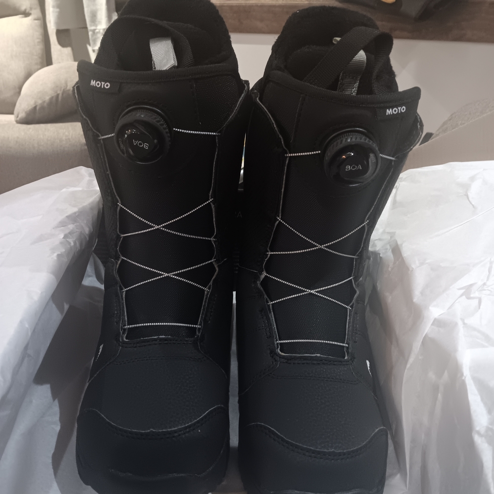 Mens Black Burton Snowboard Boots
